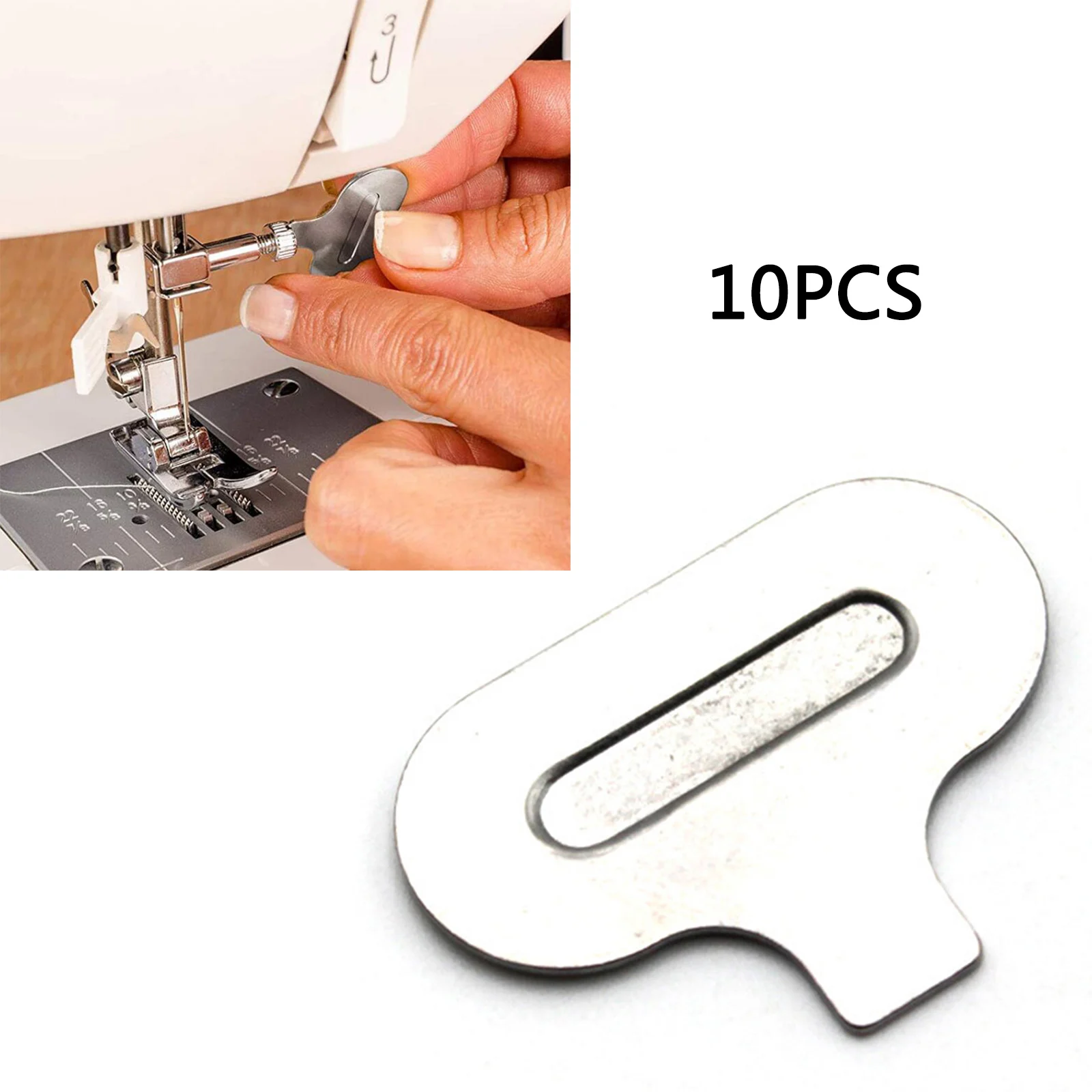 

10Pcs Durable Needle Plate Screwdriver Sturdy Sewing Machine Repairing Tool for Household Sewing Machine for Singer Accessories