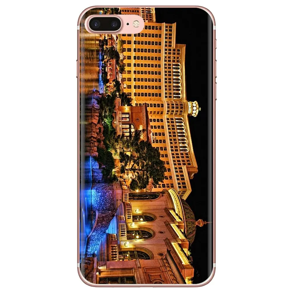 For Meizu M6 M5 M6S M5S M2 M3 M3S NOTE MX6 M6t 6 5 Pro Plus U20 Silicone Phone Bag Case Las Vegas Casino Strip Nevada USA Poster | Мобильные