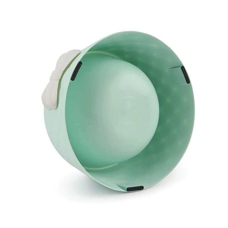 

Pet Dog Feeding Food Bowls Puppy Lovely Bowknot Feeder Dish Bowel Bow Cat Bowl