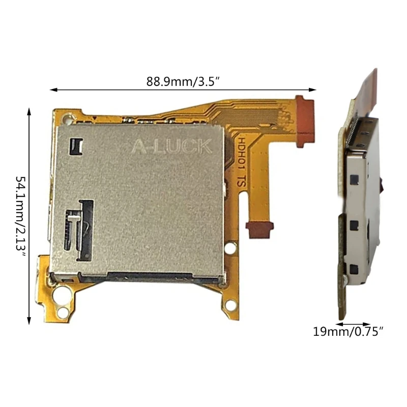 

Replacement Game Card Slot Game Cartridge Reader Compatible With Nin-tendo Switch Lite Game Cartridge Reader Flex Cable