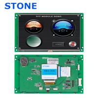 uart hmi lcd module display 7 inch with controller board program for industrial control panel