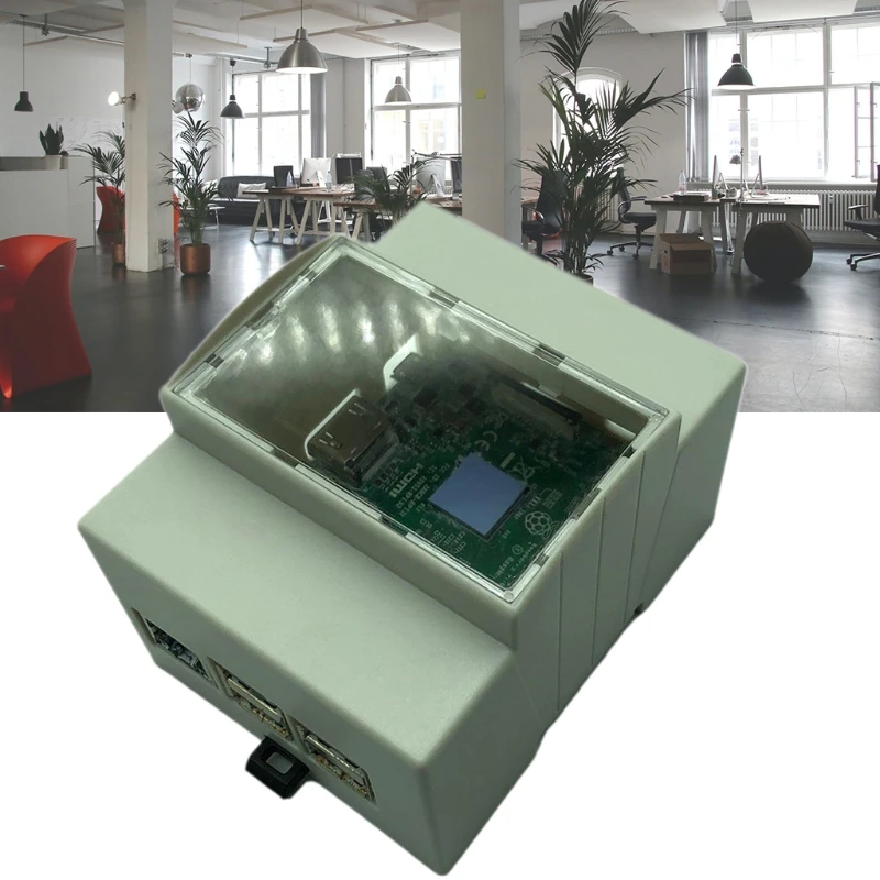 ABS чехол Защитный Корпус коробки с материнской платой для Raspberry Pi 3 Model B M11 21