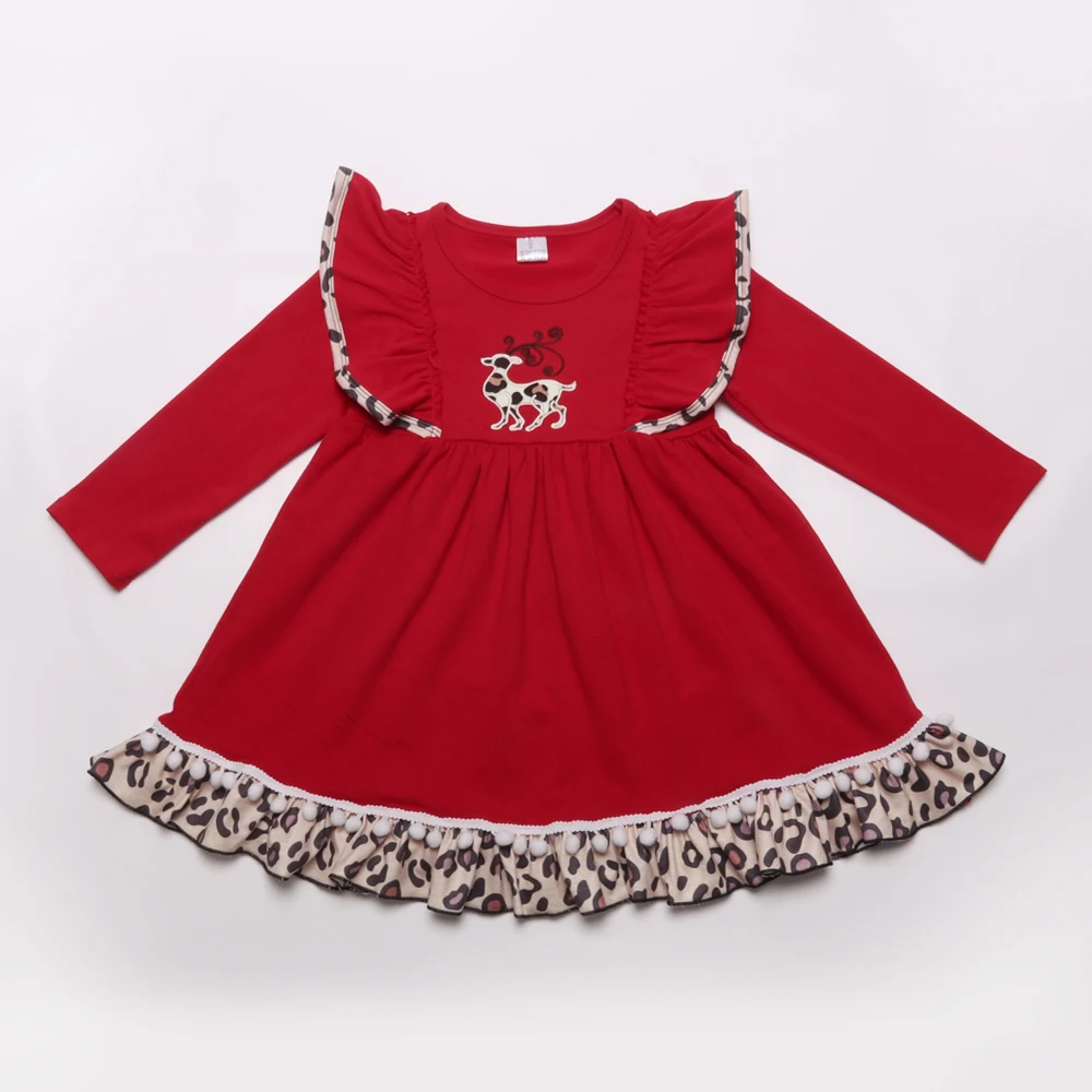 Conice NINI Baby/детская одежда с вышивкой Красного оленя Изысканные вязаные комплекты