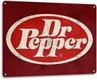 Рекламный винтажный Ретро Настенный декор Dr Pepper в стиле соды, металлический жестяной знак 16x12 дюймов