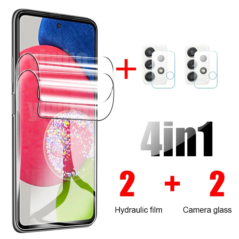 

Гидрогелевая пленка для Samsung Galaxy A52s A52 A72 A32 M21 A21s A51 A71 A12 A31 A02s A42 A22, защитная пленка для экрана камеры, закаленное стекло