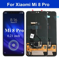 6 21 for xiaomi mi 8 pro lcd mi8 pro in screen fingerprint version touch screen digitizer for mi8 pro lcd mi 8 explore