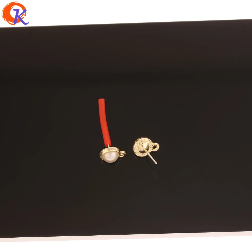 

Cordial Design 100Pcs 8*10MM Jewelry Accessories/Earrings Stud/Imitation Pearl/Hand Made/Earring Findings/DIY/Earrings Making