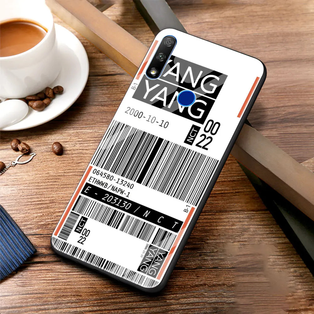 

Label Air Tickets Phone Case Cover for Honor 8X 9X Pro 10 20 30 Lite Plus Luxury Tempered Glass Soft Edge Shell Funda Coque