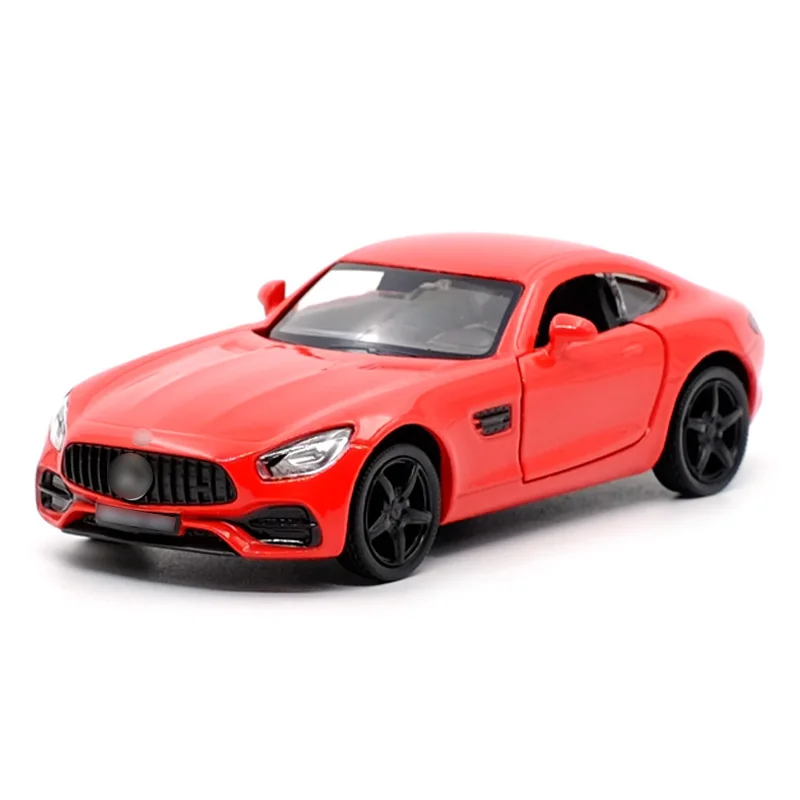 Спортивный автомобиль RMZ CITY 1:36 C63S/GTS литой Сплав модель автомобиля игрушка с