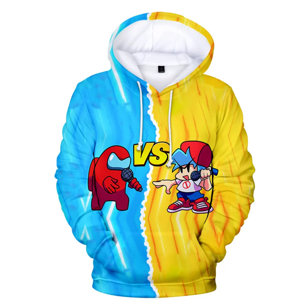 

Game Y2K Kawaii Clothing Oversized Sweatshirts Friday Night Funkin 3D Digital Kids Hoodies Men/Women Fashion Streetwear Pullover