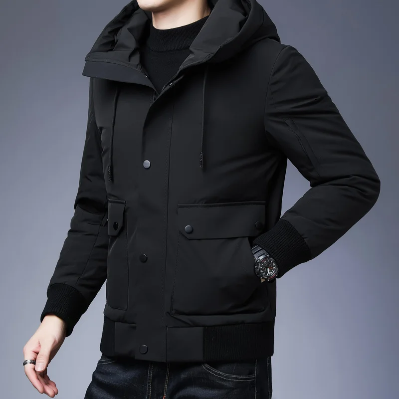 Новинка мужской всесезонный пуховик короткая зимняя одежда утепленное красивое