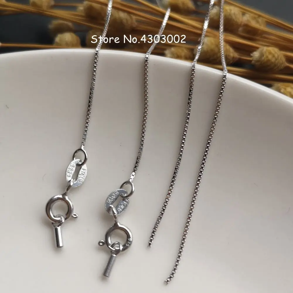 Цепочка из серебра 925 пробы с опалом и жемчугом для украшений сделай сам комплект