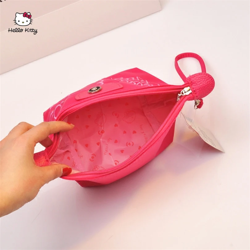 Женская портативная Милая многофункциональная косметичка HELLO KITTY на молнии