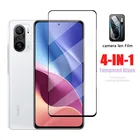 Защитное стекло с полным наклеиванием, для Redmi Note 10, 10 Pro, 9, 8, Note 10 Pro