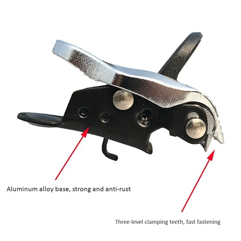 

Mountaineering Buckle Fixed Buckle Snowboard Holder Buckle for Roller Skates Fine Tuning Snowboard Accessories
