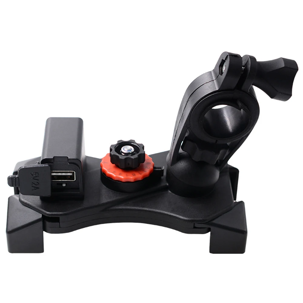 Универсальный Регулируемый USB заряжаемый держатель для телефона Руля Мотоцикла