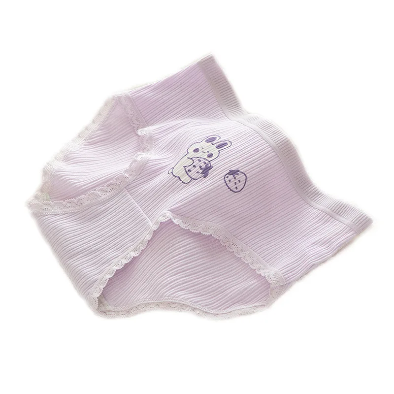 Милые брюки для малышей с рисунками зайчика трусы девочек Фиолетовые шорты