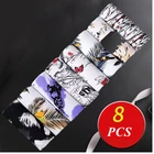 Мужское нижнее белье 8 шт.лот, боксеры, удобные трусы, модные мужские трусы, дышащие тонкие, большие размеры, мужское нижнее белье