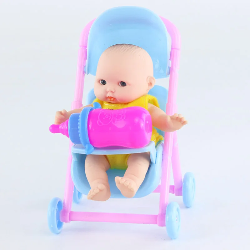 3D реальные глаза кукла моделирование мягкий клей очаровательны Спящая детская