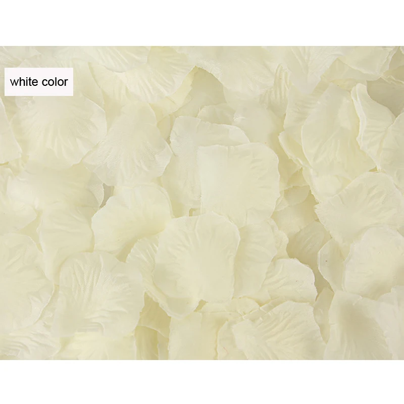 1 кг/лот разноцветные лепестки роз свадьба вечеринка конфетти украшение стола