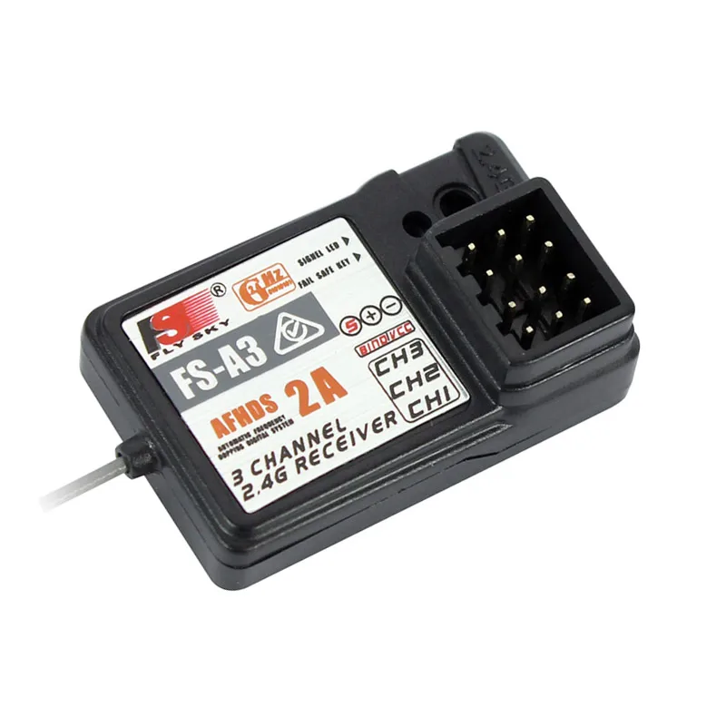 

FlySky FS-A3 2.4GHz 3CH Receiver Suit for GT2E GT2G transmitter