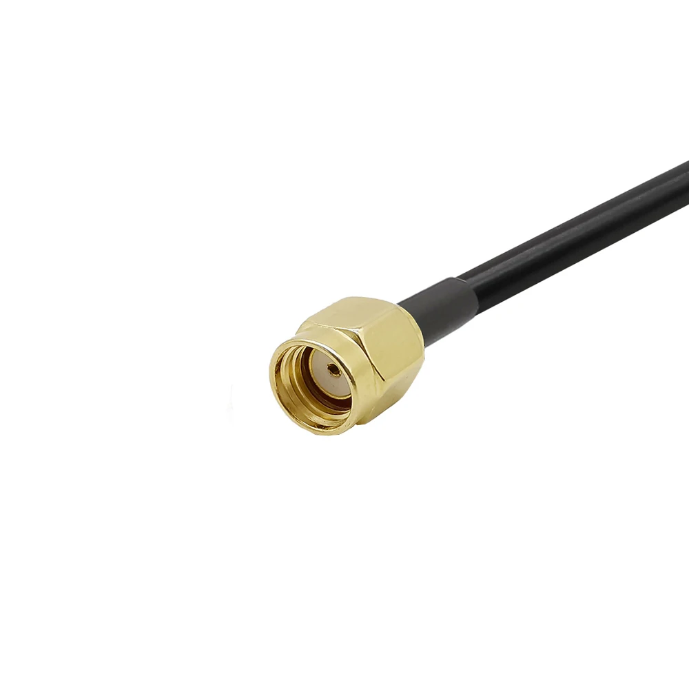 Коаксиальный Удлинительный кабель RP SMA Male/UHF SO239 PL259 50 см 1 шт.