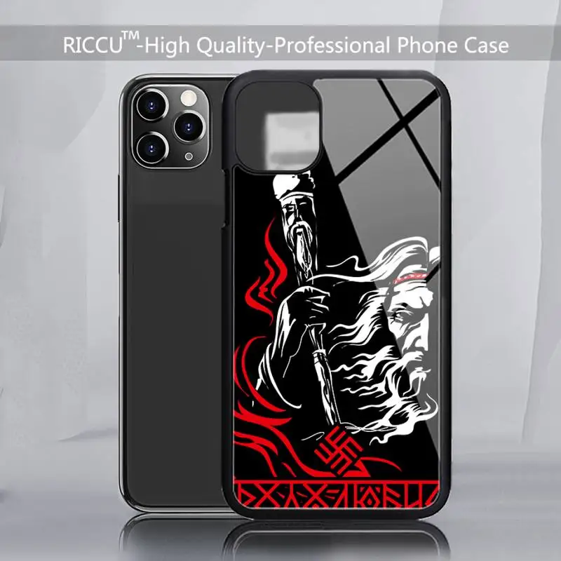Славянский чехол для телефона с символом Викинга резиновый iPhone 12 11Pro Max XS 8 7 6 6S Plus X