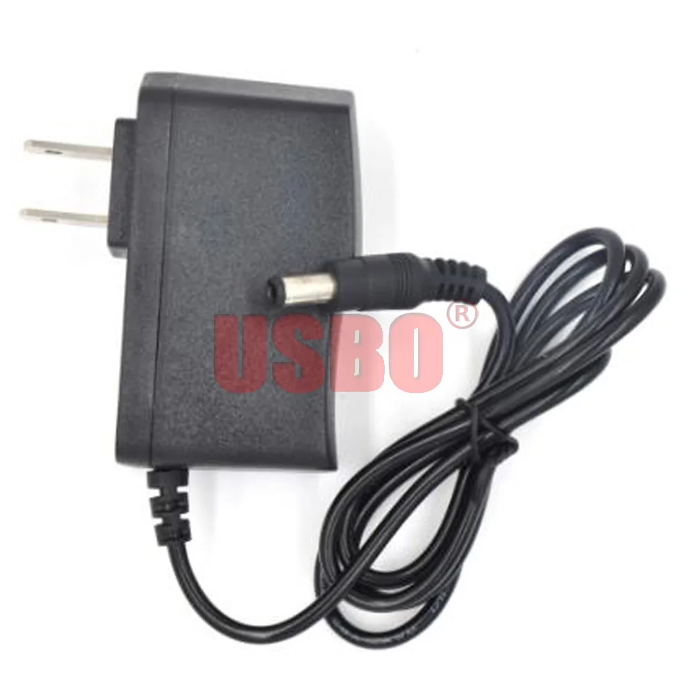 Черный длина 1 м Американский 3 в 1A зарядное устройство US 100 в/240 В AC к DC 5 5*2 мм радио