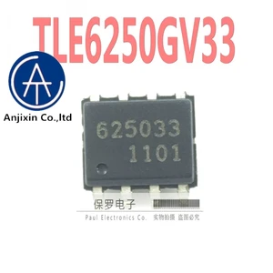 10pcs 100% orginal new real stock TLE6250GV33 625033 SOP-8 High-speed CAN communication chip for automobile instrument