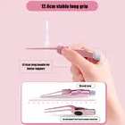 Светодиодный вспышка светильник наушник для новорожденных и маленьких очиститель эндоскопа ручка светильник ложка для чистки Ушная кюрета светильник ложка с лупой очистителей для удаления ушной серы