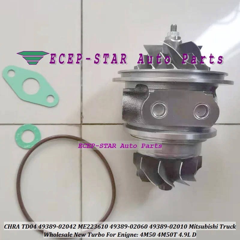 Турбокартридж CHRA TD04 49389-02060 49389-02042 ME 223610 МЭ 226939 49389 02060 02042 для грузовика Mitsubishi 4M50T 4M50