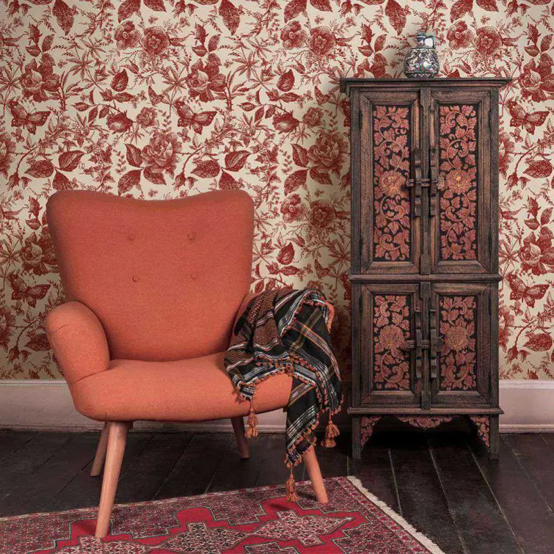 

40*250 см обои с рисунком лораллов обои с клейкой основой винтажные самоклеящиеся съемные декоративные обои для спальни настенный Декор # fg