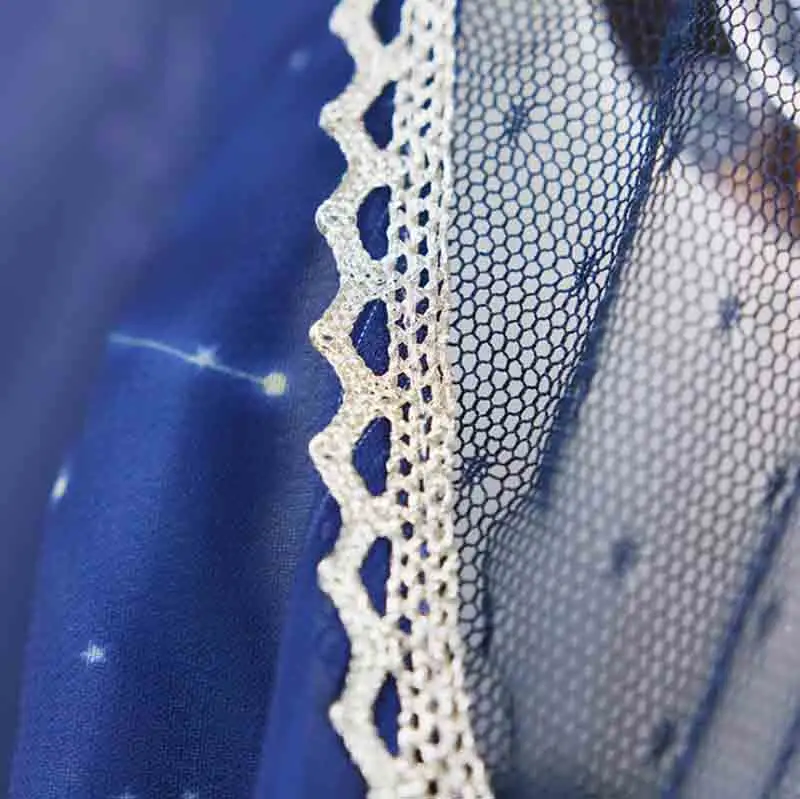 

Japanese OP Lolita Dress Blue Chiffon Soft Girl Short-Sleeve Lolita Dress Women Summer Lolita Dress Gift For Women Plus Size