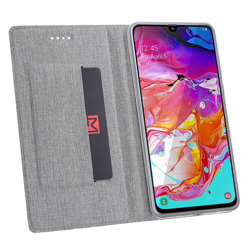 Для Xiaomi Mi a1 A2 A3 Роскошный Матовый кожаный бумажник слот для карт тонкий чехол Магнитный чехол С Откидывающейся Крышкой-подставкой
