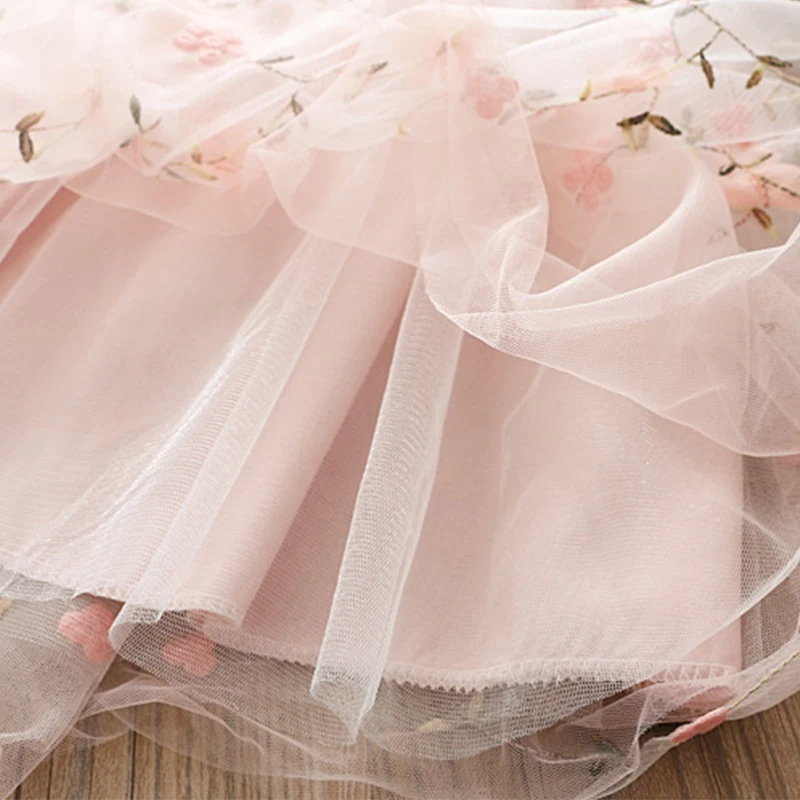 Baby Girl Dress Vestidos Flower Girl Summer Princess Dress Baby Girl Party Wedding Lace Tulle Tutu Dresses images - 6