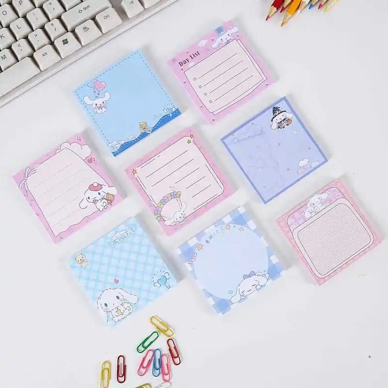 

Cute Kawaii Memo Pad Convenient Decoration Planner Sticky Notes Adhesive Stationary Notepad School Office Supplies 02236