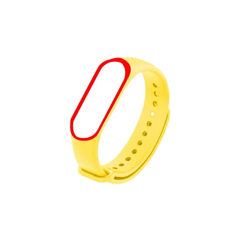 1 Аксессуары для mi Группа 4 для Xiaomi mi Band 3 ТПУ Напульсники сменный ремешок для браслет millet 3/4 саржа Двухцветная - Цвет: 1