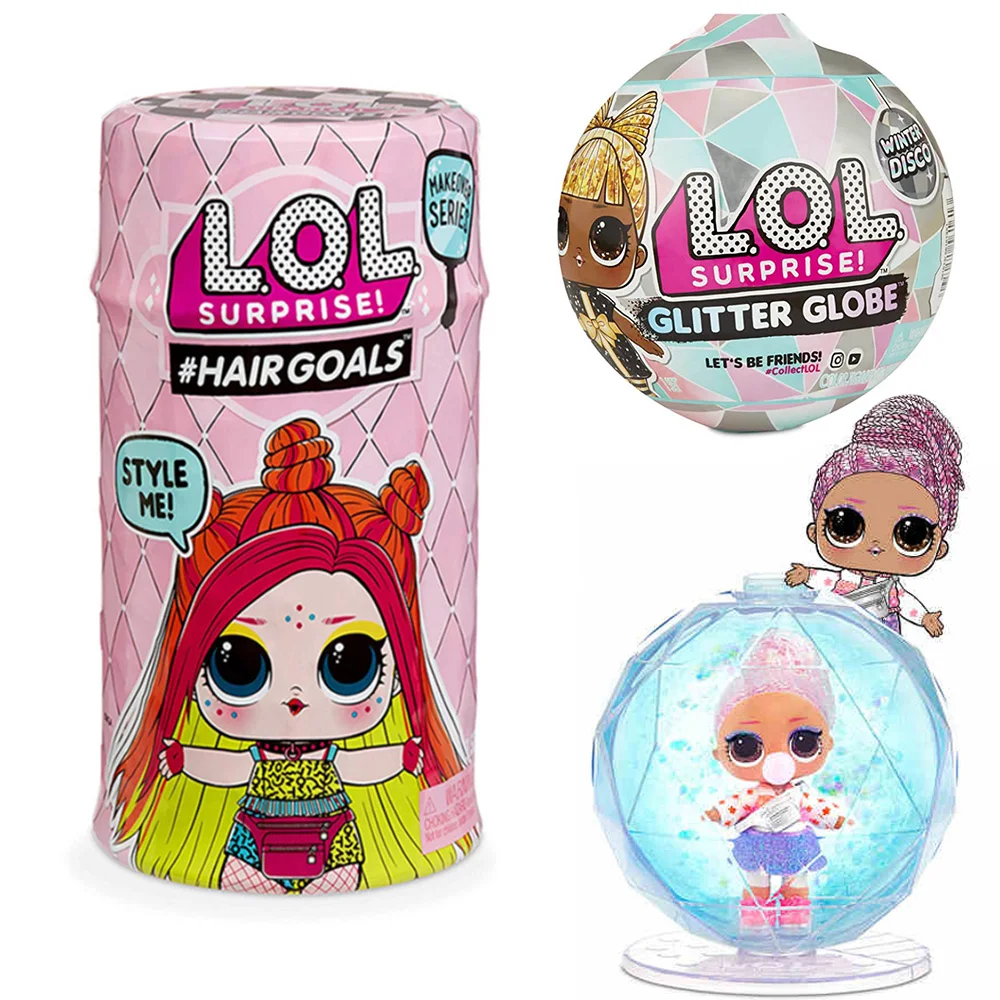 

Original lol Surprise Beautiful Hair Doll 5 Generation DIY Manual Blind Box Fashion Model Doll Girl Toy Kid Christmas Gift