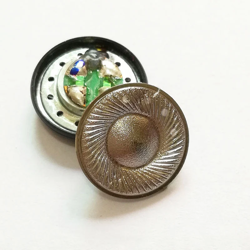 

15.4mm Earphone Speaker for MX500 Titanium Film 32ohm 110DB Monitor Flat Headphone Speaker Driver DIY
