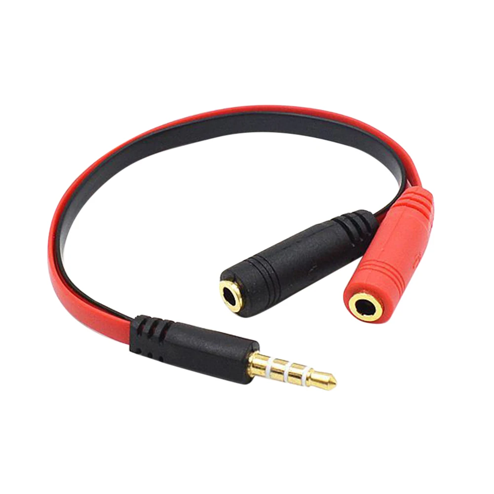 Аудиокабель с разъемом Папа 2 3 5 мм сплиттер Y для наушников микрофон телефонной