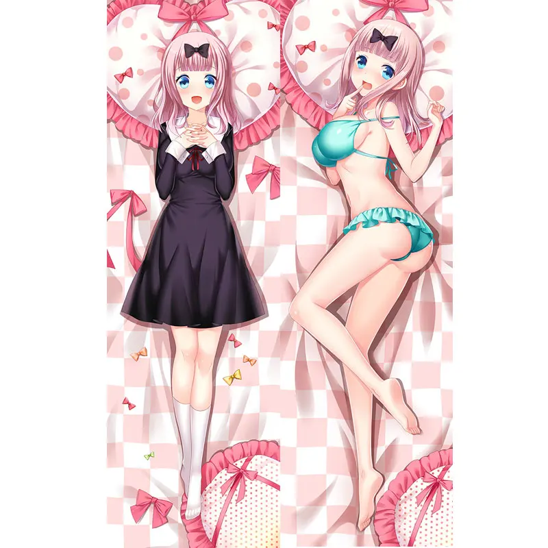 

Чехол для подушки аниме kaguya sama: love is war, Dakimakura, Sexy, 3D, double cara, ropa de cama, Funda de almohada BM01