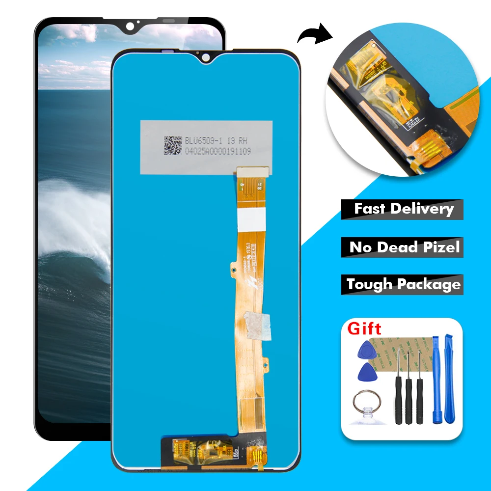 ЖК-дисплей AAA для Alcatel 3X 2019 OT5048Y 5048U OT5048 сенсорный экран дигитайзер стекло в сборе +