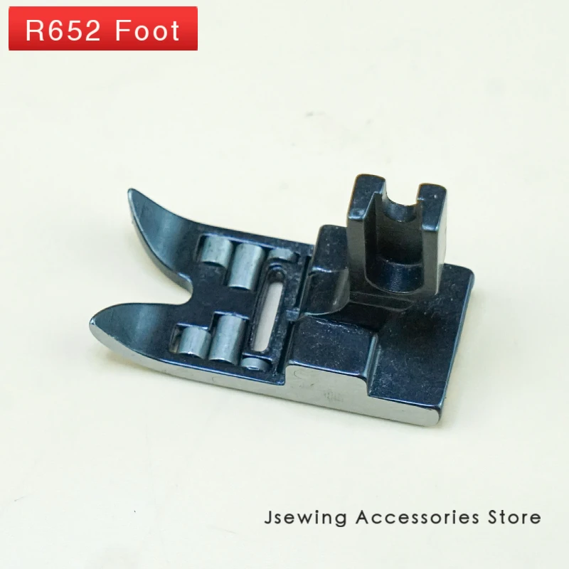 Фото R652 R457 Roller Presser Foot for Industrial Zigzag Sewing Machine Singer 20U 457 JUKI LZ-2280 2284 Bearing Wheel Accessori №4