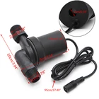 Бесщеточный циркуляционный водяной насос TE091 с солнечной батареей, 12 В, 480 лч, бесшумный 29EA