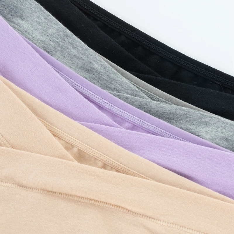 Хлопковые трусики для беременных с низкой талией треугольные трусы женщин