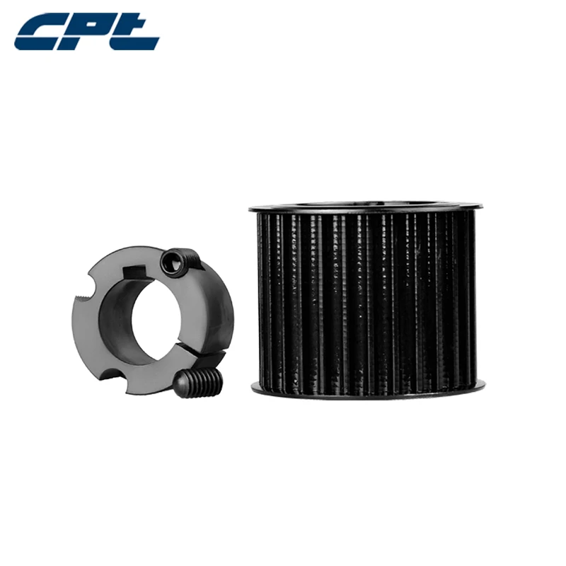 35 зубьев HTD 8M конический отверстие фланцевый шкив ремня ГРМ с 1615 втулкой для