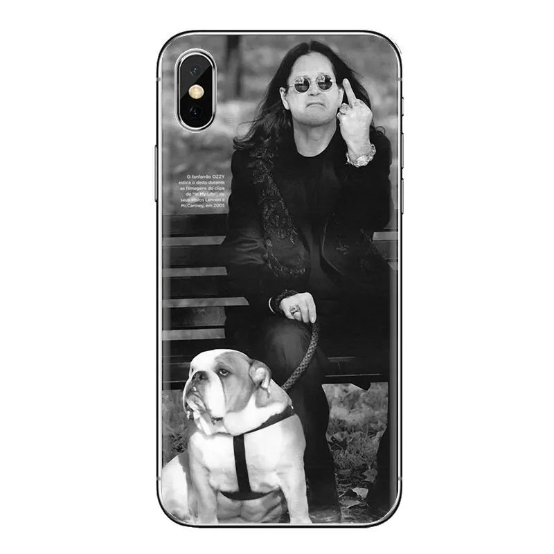 Ozzy osбурн Джон Майкл черный силиконовый чехол для Huawei Honor 5A Y6 II Compact Y5 2 mate 10 30 Lite Nova 2i