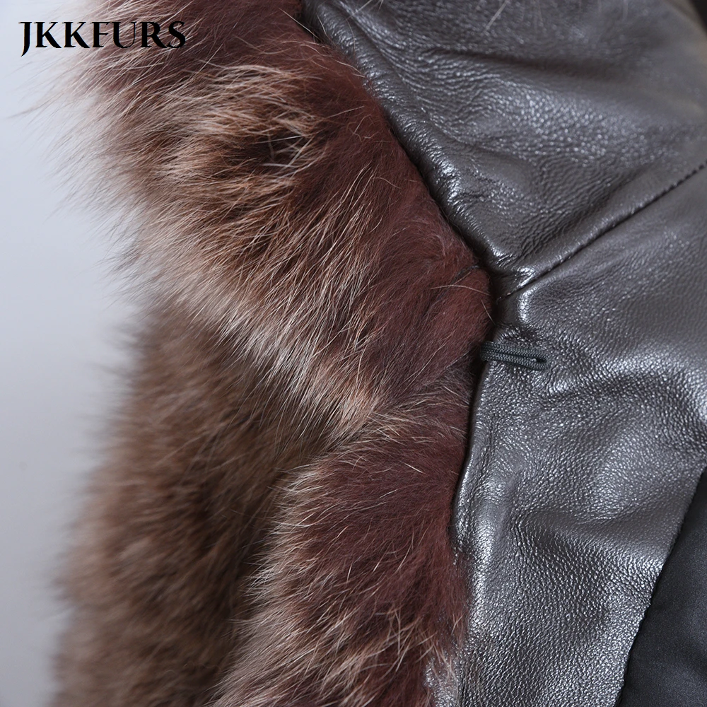 

New Arrivals Winter Warm Short Fur Coat Women's Fashion Real Fox Fur Jacket Thick Fur Outerwear Fluffy Fur S7841