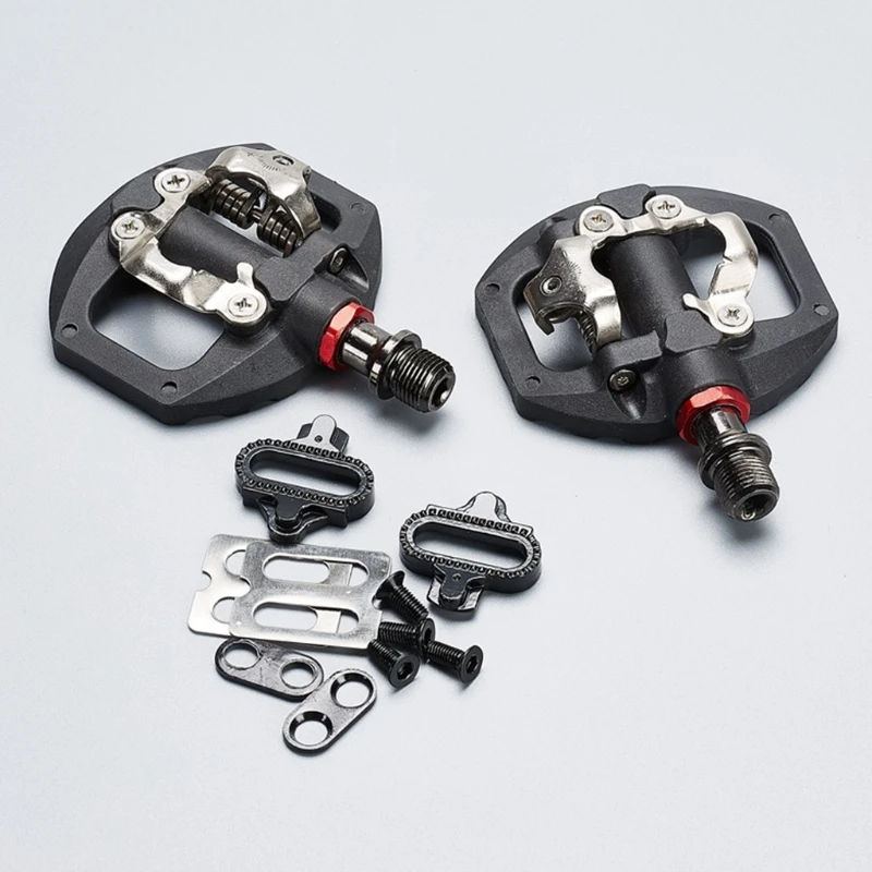 

MTB Mountain Road Bike Cleats Clipless Pedals Bicycle SPD Self-locking Pedal Kit Dropshipping