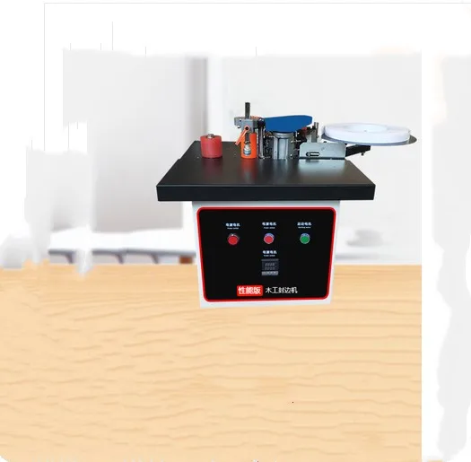 Деревообрабатывающий Кромкооблицовочный станок без регулировки скорости мини